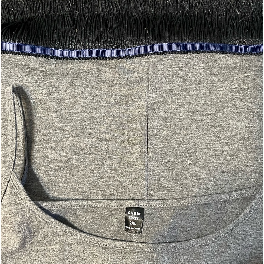SHEIN, spaghetti strap, gray color, 2x